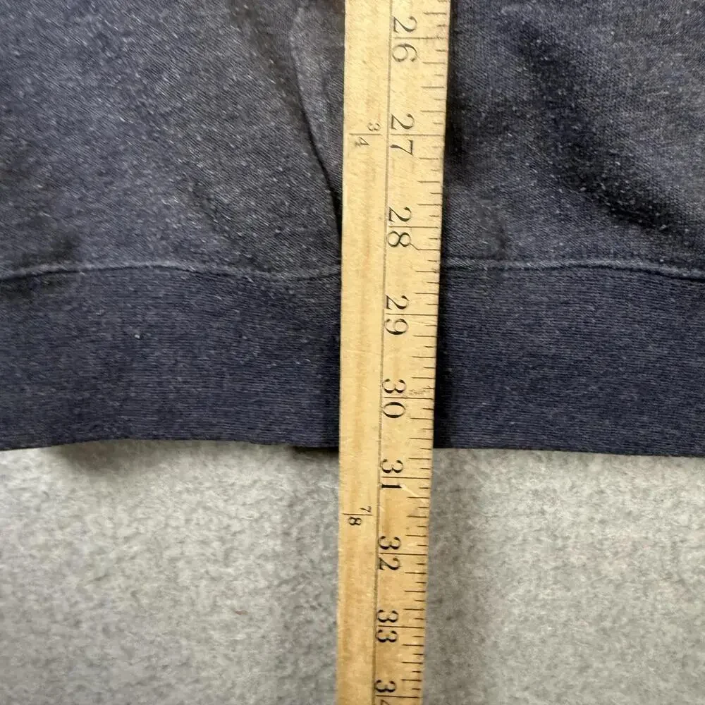 True Religion Buddha Logo Men's Size 2XL XXL Navy Blue Sweatshirt Hoodie